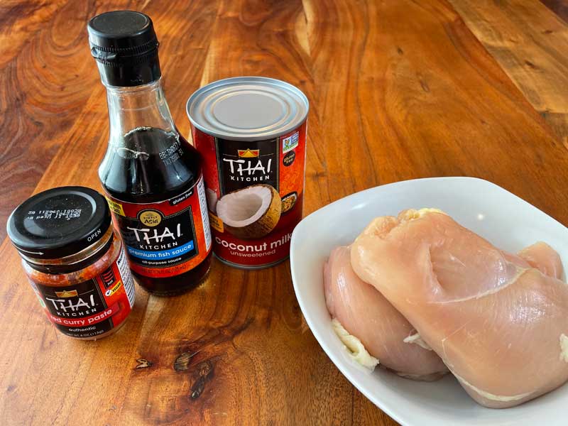 Chicken for Thom Kah recipe