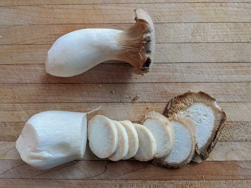 King Oyster mushrooms are incredibly tasty and easy to cook