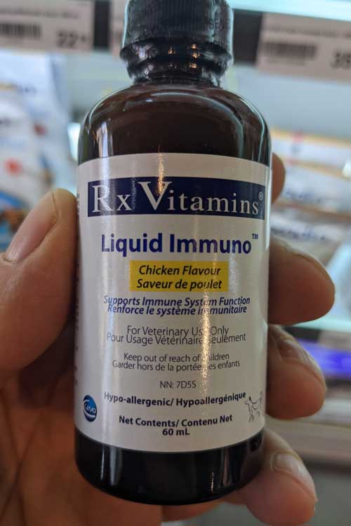 Mushroom supplement for dogs