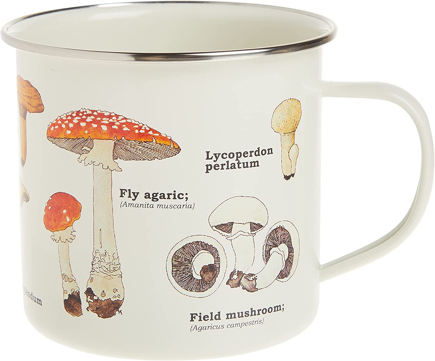 shroom enamel mug