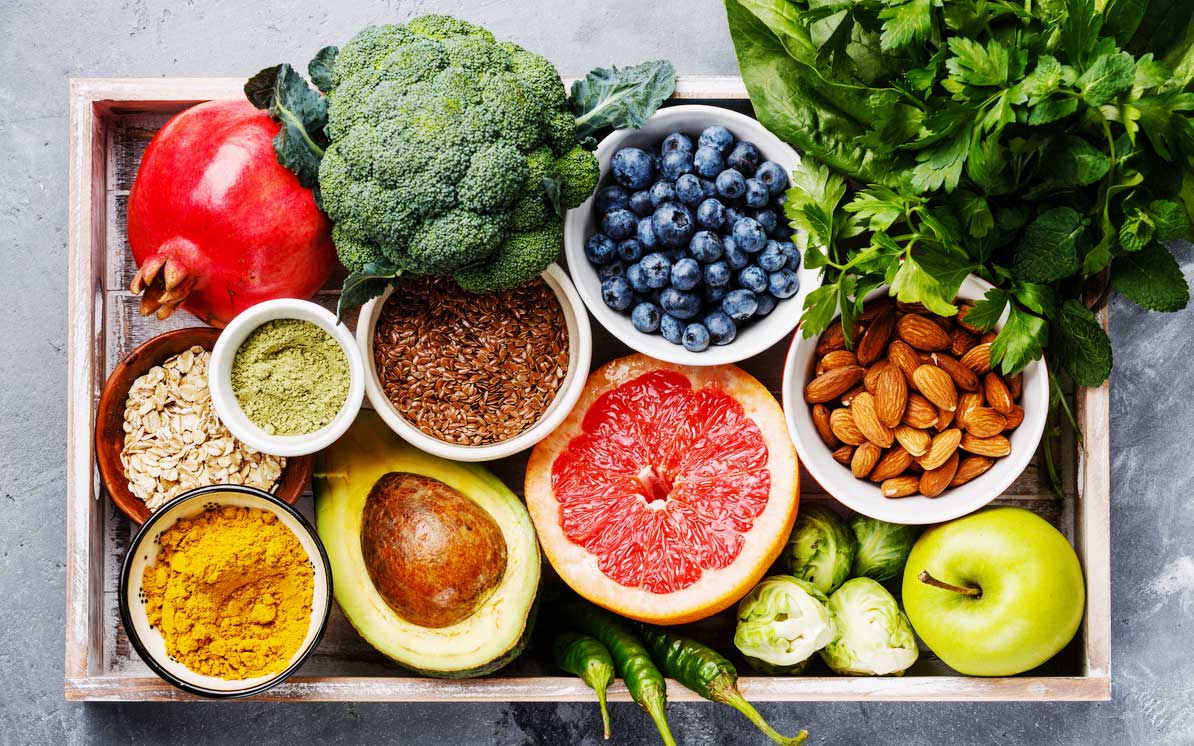 Superfoods and mushrooms