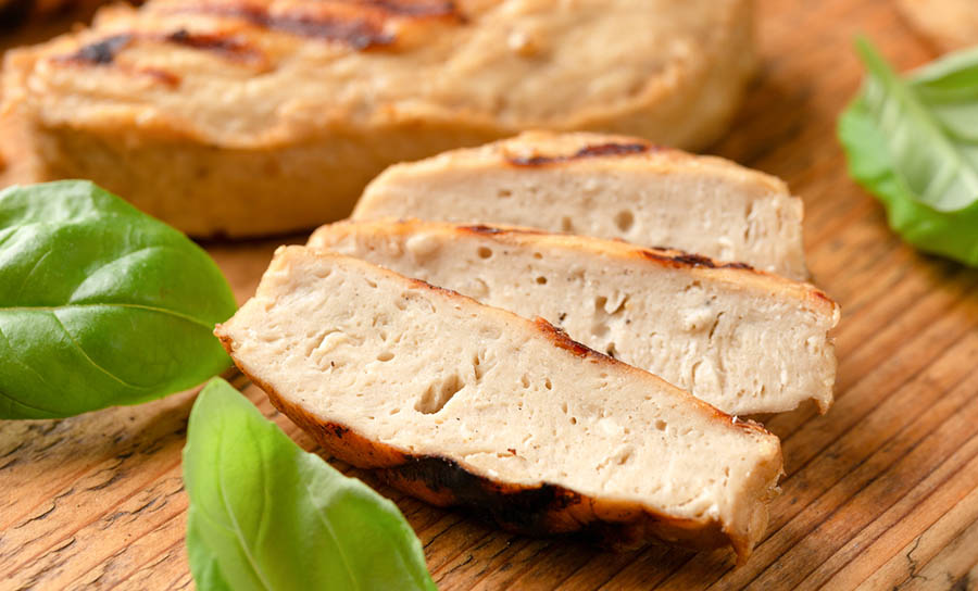 Vegan mycelium chicken